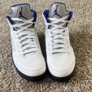 Jordan Sneakers White and Blue